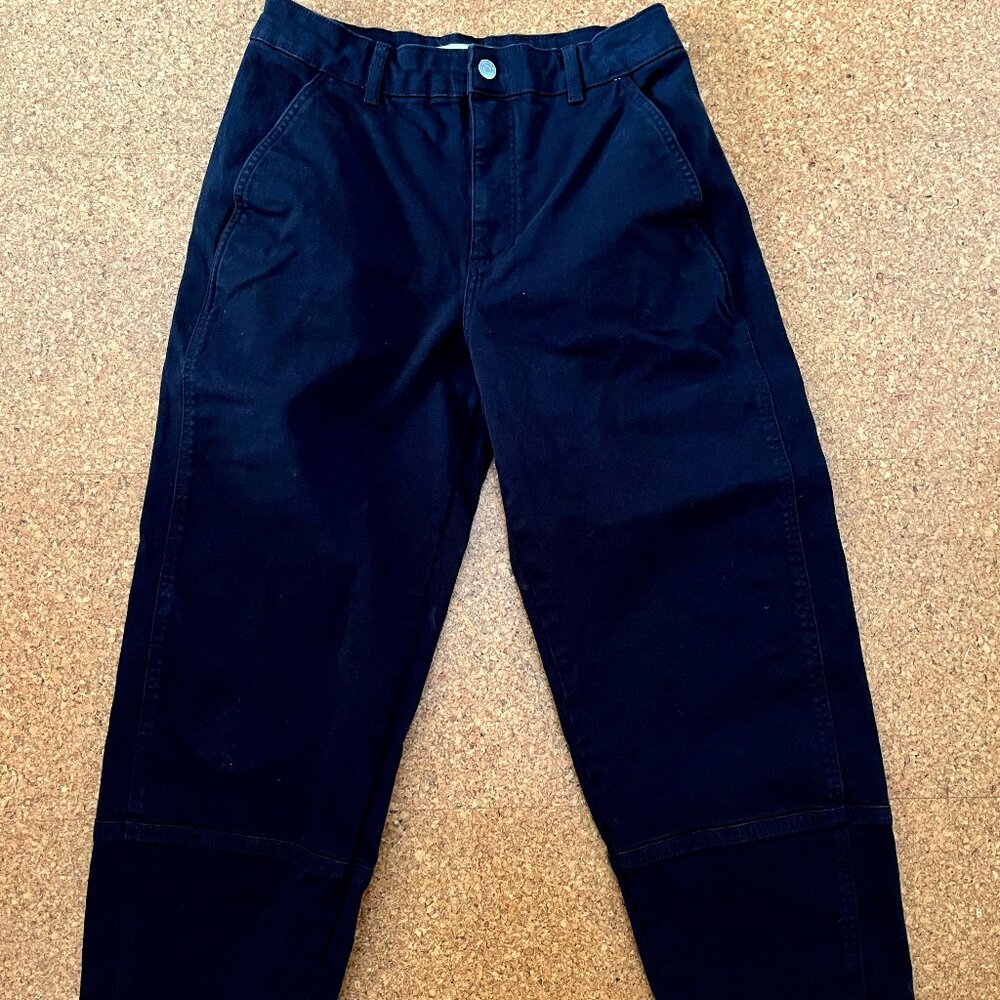 Everlane The Utility straight leg pants Black sz 10R